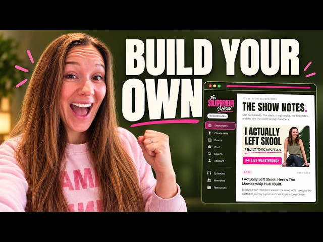 I Quit Skool To Build My Own Membership Site With Claude AI