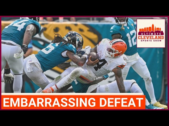 INSTANT REACTION: Cleveland Browns get EMBARRASSED by the Jacksonville Jaguars to open the season