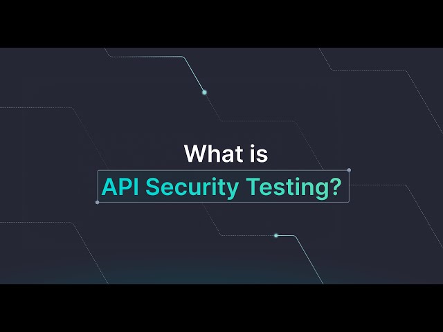 What is API Security Testing? How to Get Started