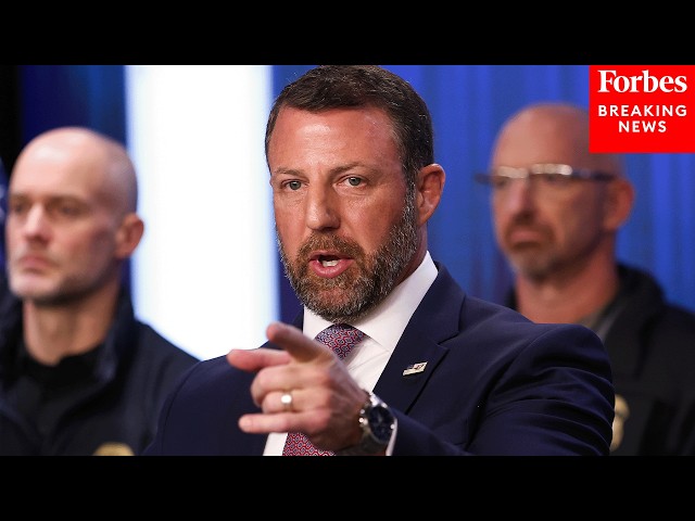 BREAKING NEWS: Markwayne Mullin Briefs Press After ICE Agent-Involved Shooting In New York City