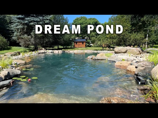 Finishing Our Dream Swim POND!