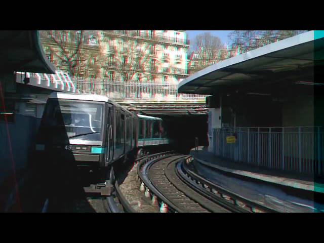 Paris Metro in 3D
