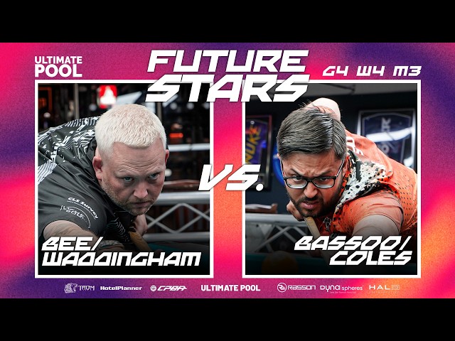 IT'S A CLOSE ONE! | Bee/Waddingham v Bassoo/Coles | Future Stars 2026 W4 M3