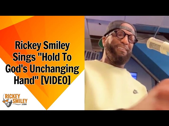 Rickey Smiley Sings "Hold To God's Unchanging Hand"