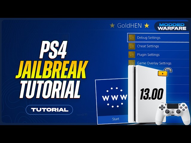 How to Jailbreak the PS4 with the Web Browser on 13.00 or lower