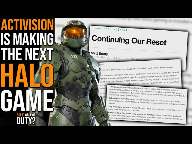 Xbox Puts Activision in Charge of the Next Halo - Inside Games Daily