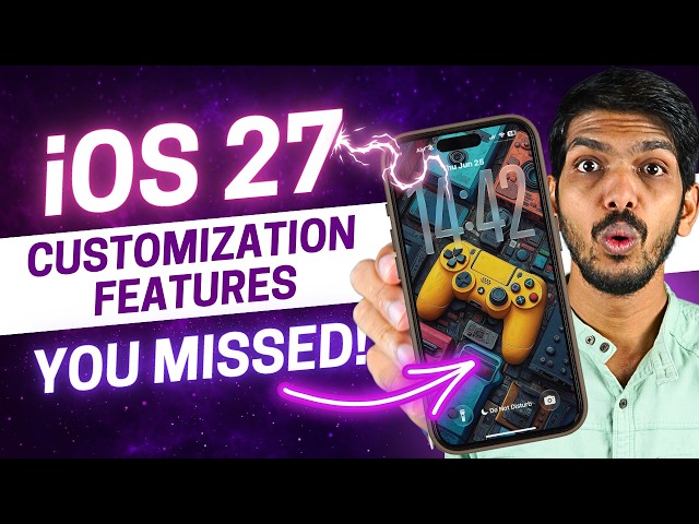 iOS 27 All New Customisation Features 🔥 Hidden iPhone Customization Features You Must Try!