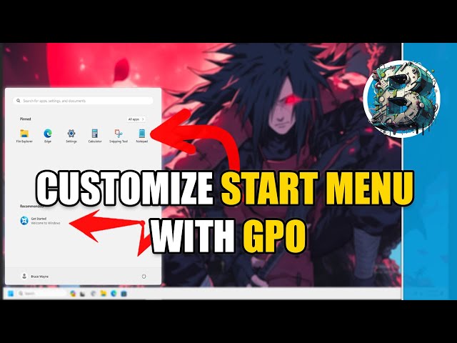 How to Customize Windows 11 Start Menu Using Group Policy (GPO)