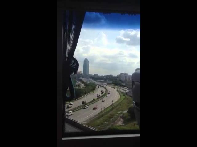 Driving through Bangkok