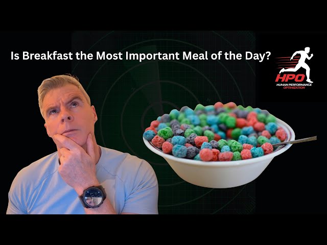 Is Breakfast Really the Most Important Meal of the Day?