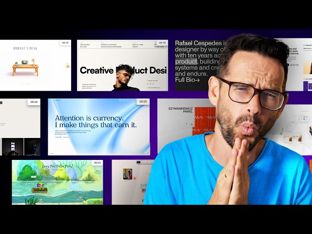 Reacting to 50 Design Portfolios in 25 Minutes