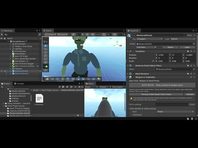 P5. VR Interactive Scripts New Unity Asset Update 2026