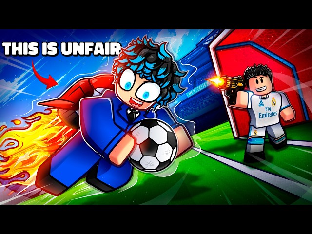 Roblox Soccer But With Weapons...