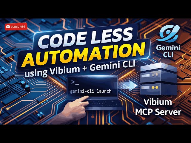 Vibium Automation MCP + Gemini CLI (Free)= Terminal-Based Codeless AI Browser Automation