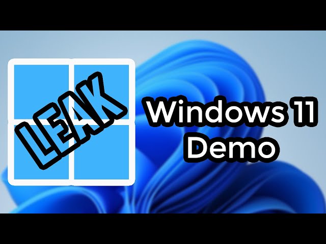 Windows 11 Leaked - Let's Explore It! (Build 21996.1 Overview & Demo)