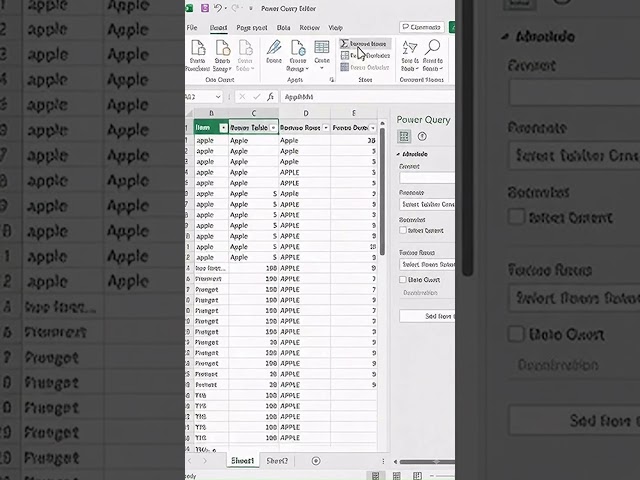 Power Query  Clean Data Automatically