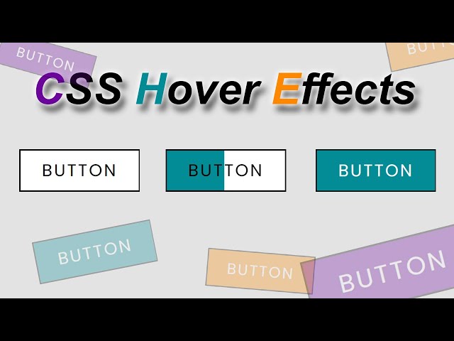 CSS Button Hover Effects | Left to Right Hover Effects | CSS Hover Effects @codehal ​