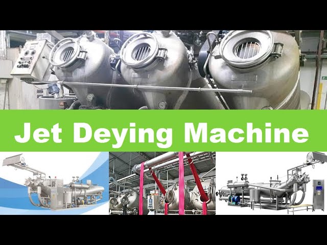 Jet Dyeing Machine and Working Principle | Jet Dyeing Process (Textile Dyeing Machine) @TextileTV