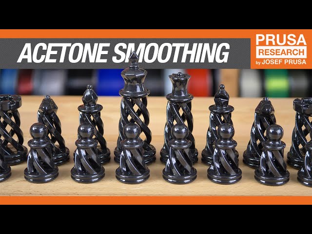 Improve your prints with acetone smoothing
