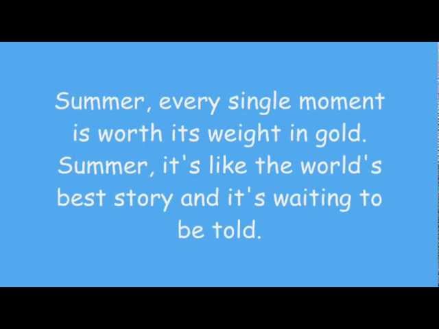 Phineas And Ferb - Summer (Where Do We Begin?) Lyrics (HD + HQ)