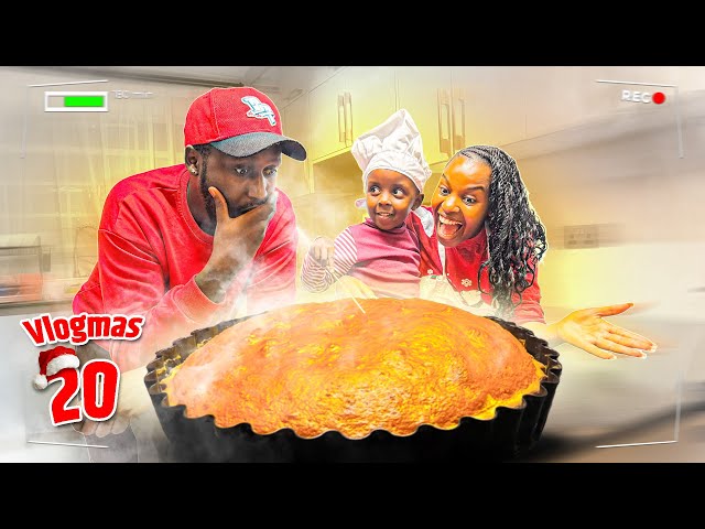 My Girlfriend vs Her Niece in the Kitchen 😳 | Cake Baking Gone Funny 😂