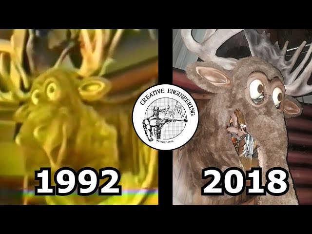 Creative Engineering Animatronics Compared from (1992-2018)