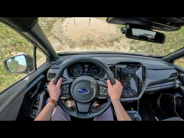 2024 Subaru Crosstrek Sport - POV Off Road Drive (Binaural Audio)