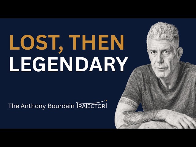 From Dishwasher to Generational Voice | The Anthony Bourdain Trajectori
