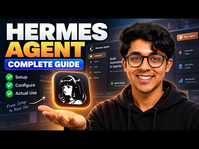 Hermes Agent - Full Tutorial & Setup Guide (For Beginners)
