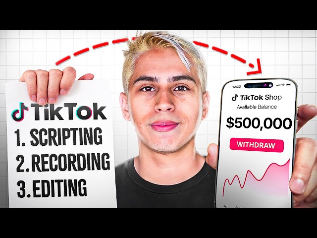 How I Script, Record, and Edit TikTok Shop Videos That Make Me $2,000/day