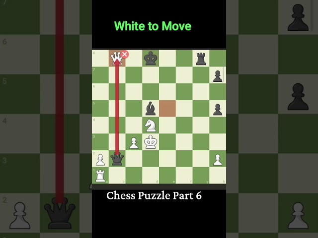 Chess Puzzle Part 6 #chess #gaming