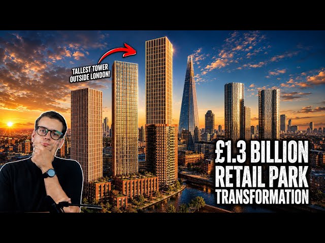 Manchester’s £1.3 BILLION Retail Park Transformation Is HUGE