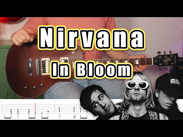 Nirvana  - In Bloom (Guitar Tab | Cover | Lesson | Tutorial)