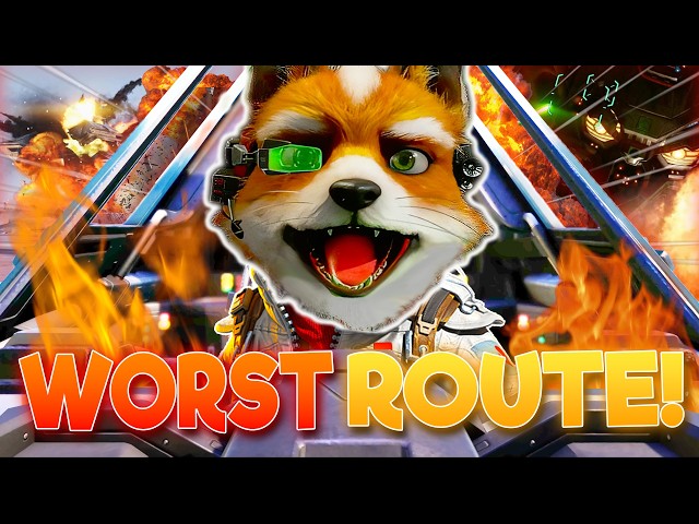 I Went The WORST ROUTE In Star Fox Switch 2!