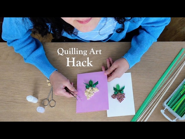 Quilling when I don't feel like doing it.