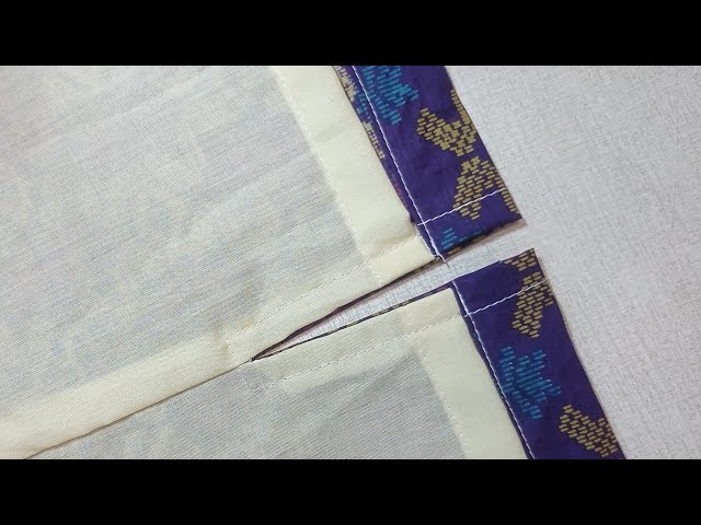 Side Slit With Lining | Easy Method | Sewing Tutorial
