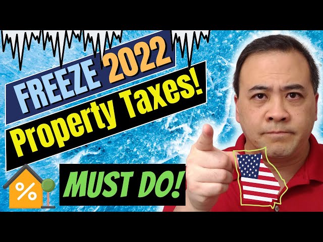 FREEZE Your GA Property Tax! Why You MUST "Continue" Your Tax Appeal! @TaxFreezeCommand