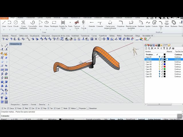 Rhino 3D Tutorials - Cinta
