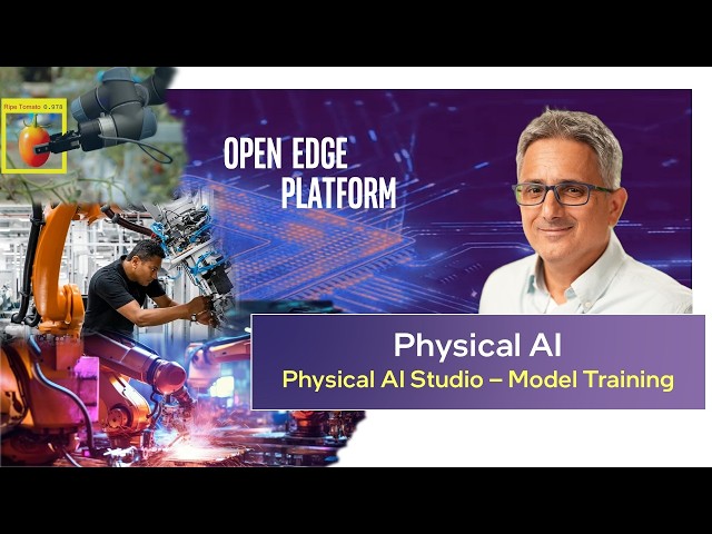 Intel Physical AI Studio – Model Training | Intel Software