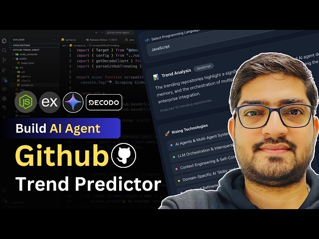 Build a Node.js AI Agent that predicts tech trends with 90% accuracy.