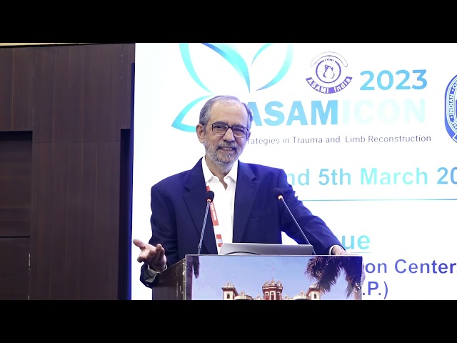 'Dr G S Kulkarni Oration' at ASAMICON 23 - "My Ilizarov Journey"