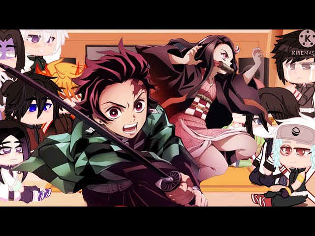 Past Hashiras react to Nezuko + Tanjiro edits -- Demon slayer -- Hashiras react Compilation