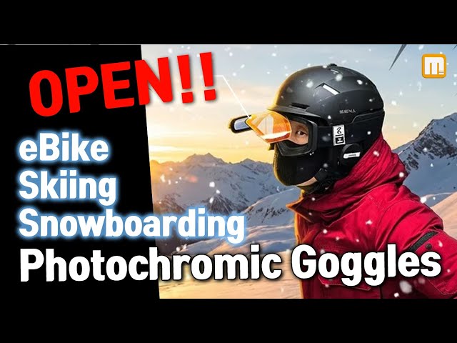 These Kapvoe Goggles Work for E-Bikes, Snowboarding & Glasses ❄️ Aliexpress