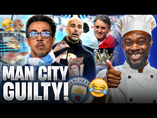 MAN CITY FOUND GUILTY OF ALL CHARGES! EXPRESSIONS REACTS
