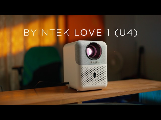 Hands on with BYINTEK LOVE 1 (U4) Projector