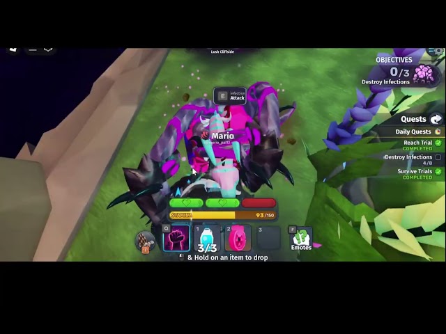Playing (creatures of sonaria's) Warden Roblox  For the second time!