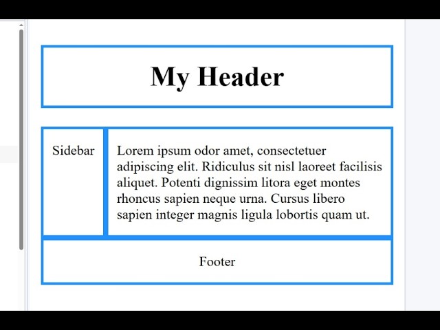 Create a Basic HTML CSS Website Home Page