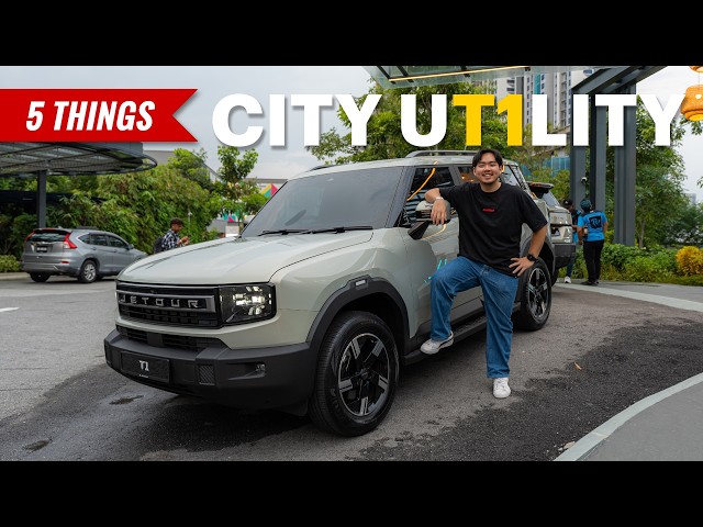 The Jetour T1 mixes ruggedness with daily usability! Now in Malaysia from RM130k