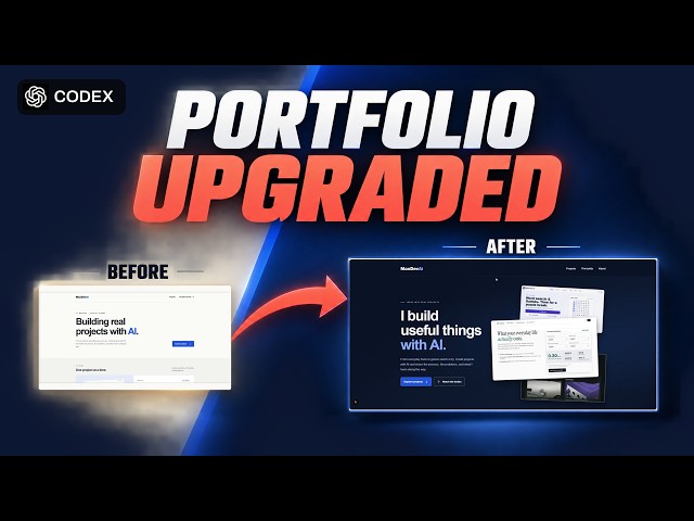 Add Scroll Animations to Your Portfolio with Codex