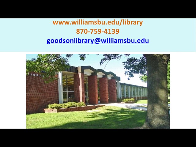 Library Guide for Department of History & Political Science